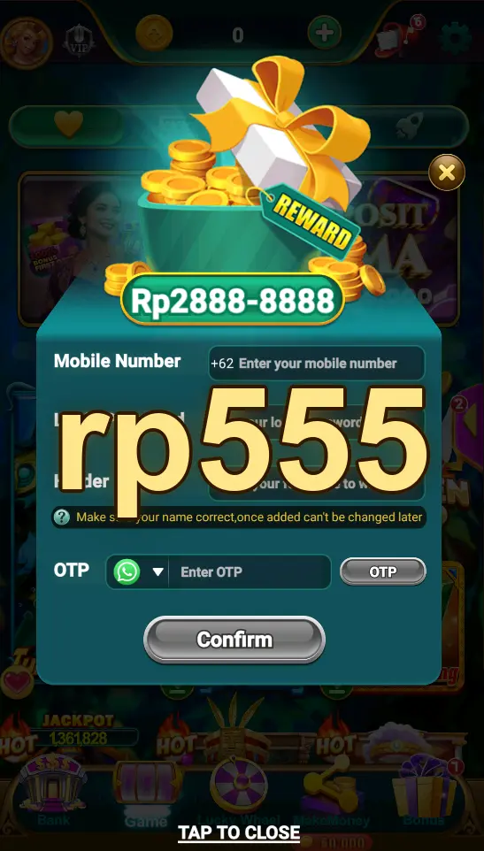 rp555 Tangkapan Layar - APK Resmi